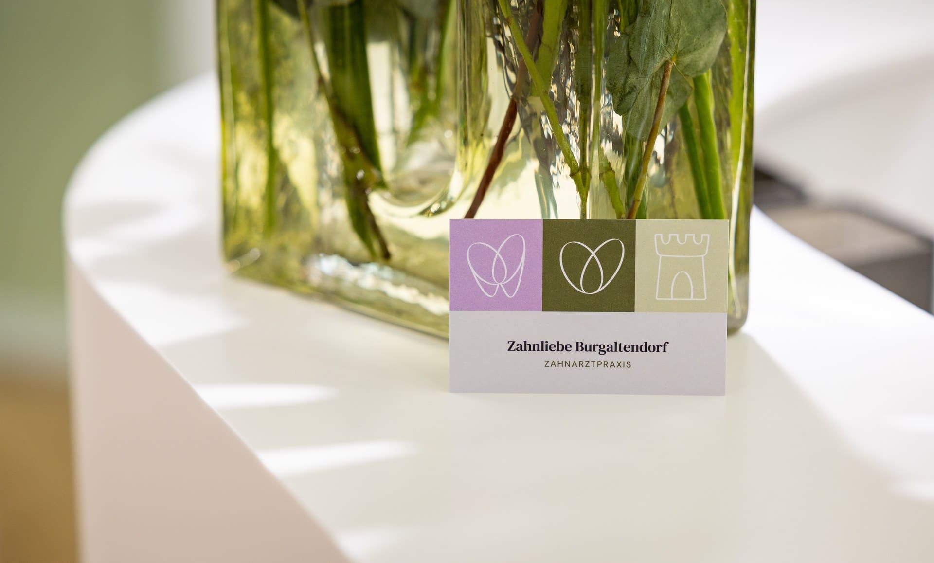 03 marke visitenkarte blumen zahnliebe burgaltendorf